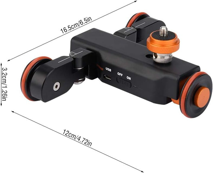 Tosuny YELANGU Kamera Transportwagen mit Fernbedienung motorisierter Kameraschieber kompatibel mit D