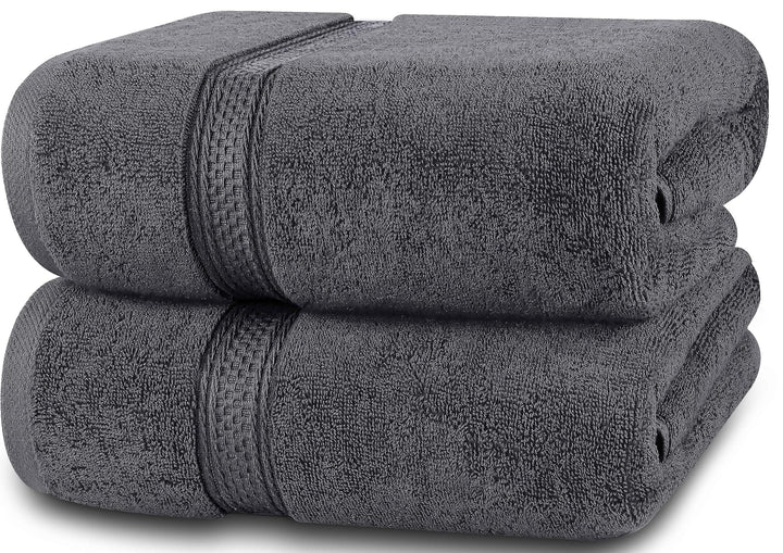 Utopia Towels - 2er-Pack Badetücher Set Premium 100% ringgesponnene Baumwolle 69 x 137 cm Handtücher