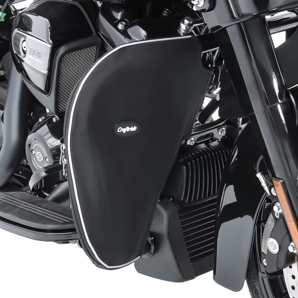Sturzbügel Spritzschutz kompatibel mit Harley Davidson Street Glide 06-22 Beinwärmer