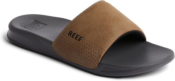 Reef Herren One Slide Schiebe-Sandalen, Grey Tan