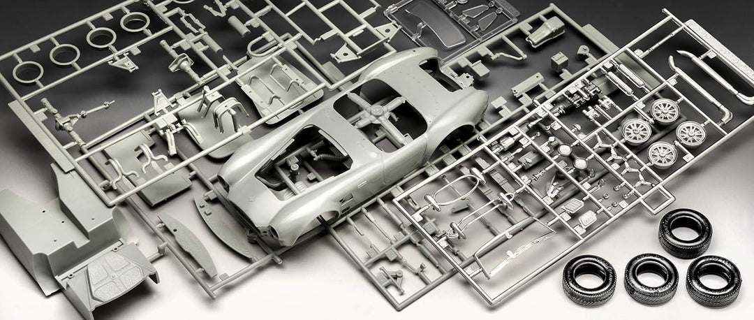 Revell RV67669 67669 Model Set AC Cobra 289 Ford originalgetreuer Modellbausatz für Experten, mit Ba