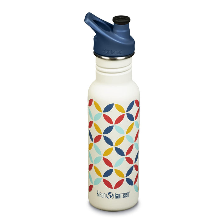 Klean Kanteen Classic Narrow Trinkflasche Retro-Punkt 532 ml, Retro-punkt