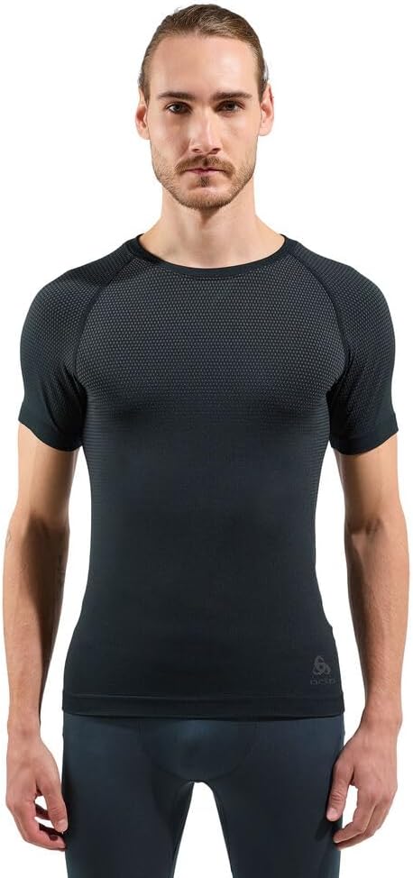 Odlo Herren Funktionsunterwäsche Performance Light ECO XXL Schwarz, XXL Schwarz