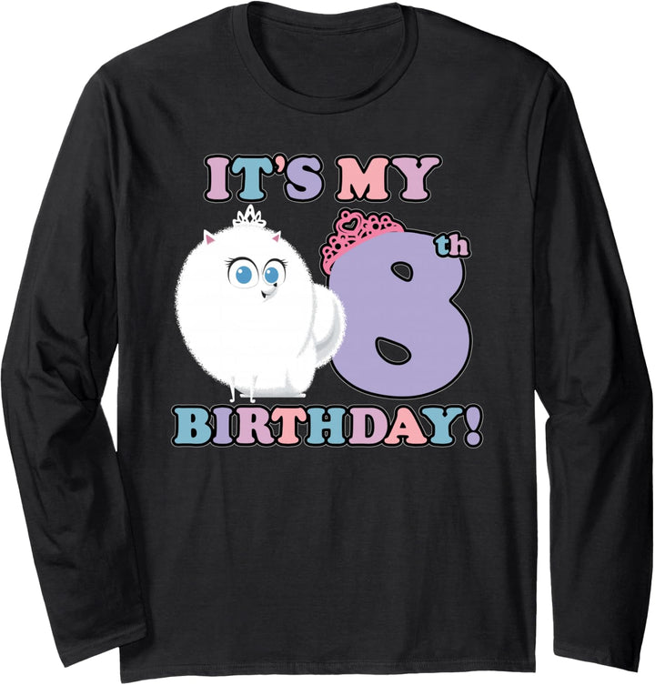 Pets 2 Mein 8. Geburtstag Langarmshirt