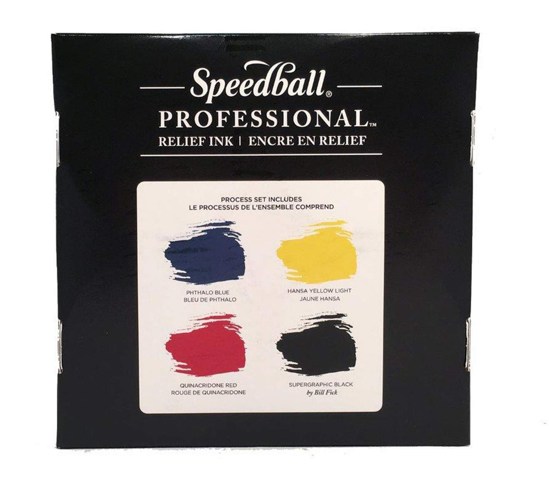 Speedball 3980 Professional Relief Ink 4 Color Set Tintenset, mehrfarbig 946 ml Mehrfarbig, 946 ml M