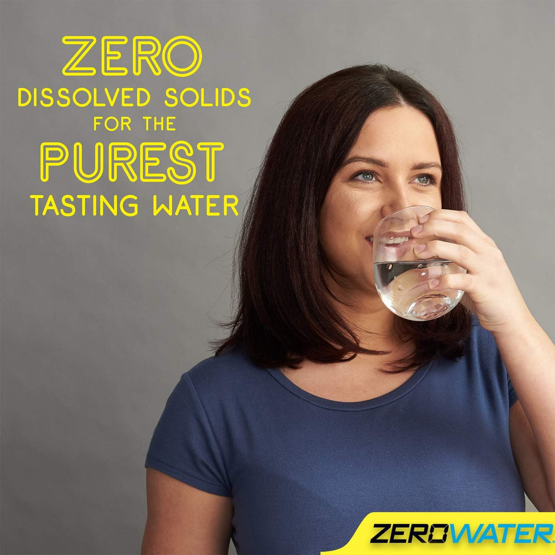 ZeroWater 5-Stufige Filterkanne für Trinkwasser mit 2,4 L - NSF-Zertifizierte Wasserfilter Kanne, um