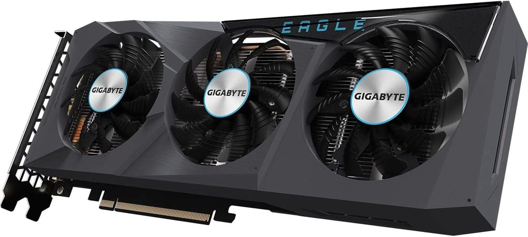 Gigabyte Radeon RX 6600 Eagle 8GB Grafikkarte, GV-R66EAGLE-8GD Single, Single