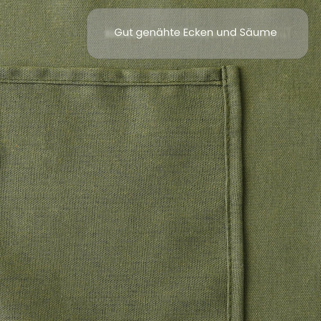 weich Polyester -Leinen gemischt Abendessen Cloth Servietten, 12 Stück (40 x 40 cm), für Veranstaltu