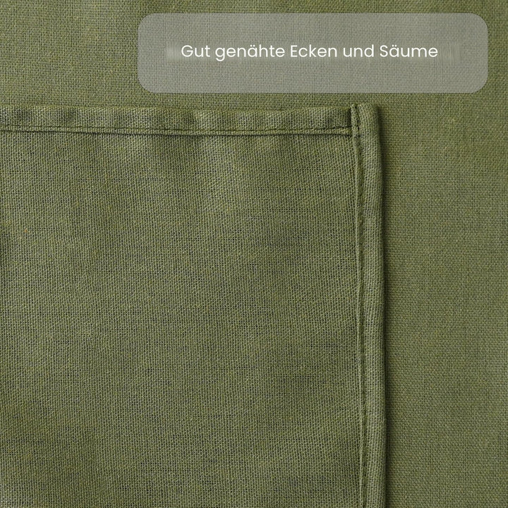 weich Polyester -Leinen gemischt Abendessen Cloth Servietten, 12 Stück (40 x 40 cm), für Veranstaltu
