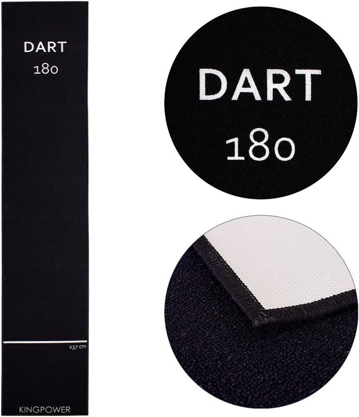 Kingpower Dart Darts Teppich Dartteppich Dartmatte 290x60 cm Steeldart Dartpfeile Dartboard Zubehör