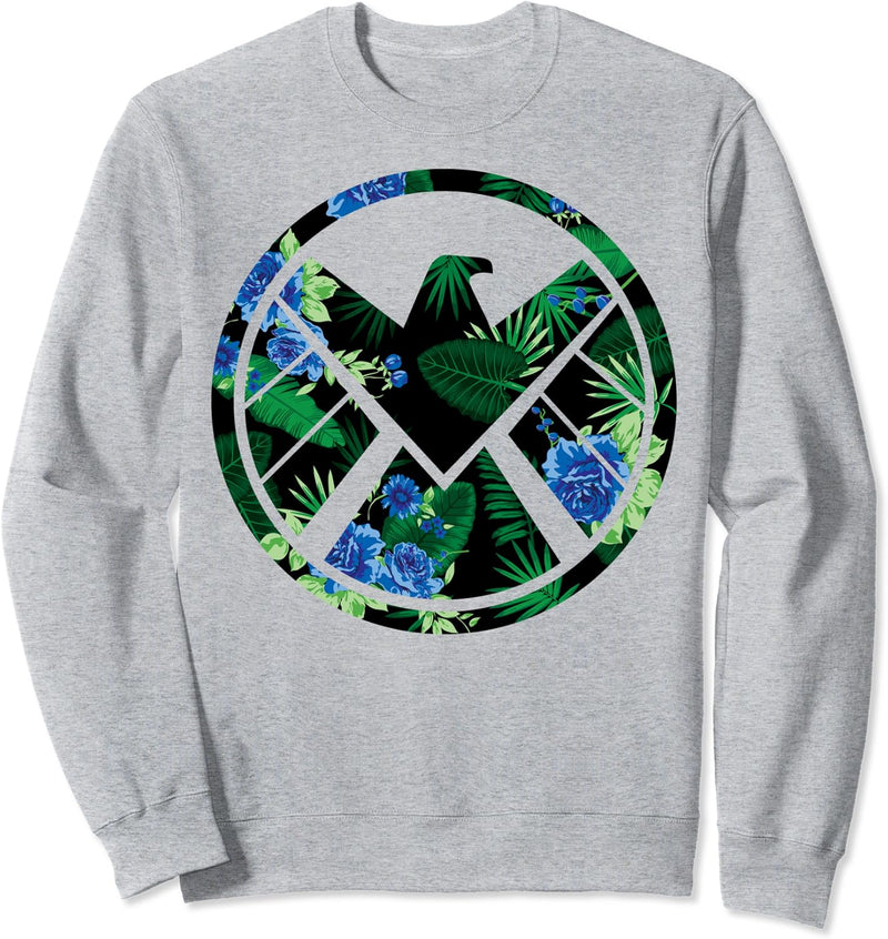 Marvel Agents Of Shield Floral Paradise Icon Sweatshirt