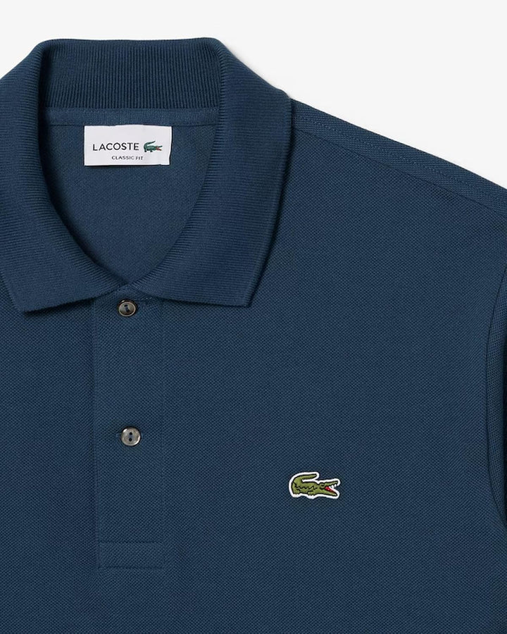 Lacoste Herren Polo-Shirt Kurzarm PH4012, Männer Polo-Hemd,2 Knopf,Slim Fit M Falcon, M Falcon