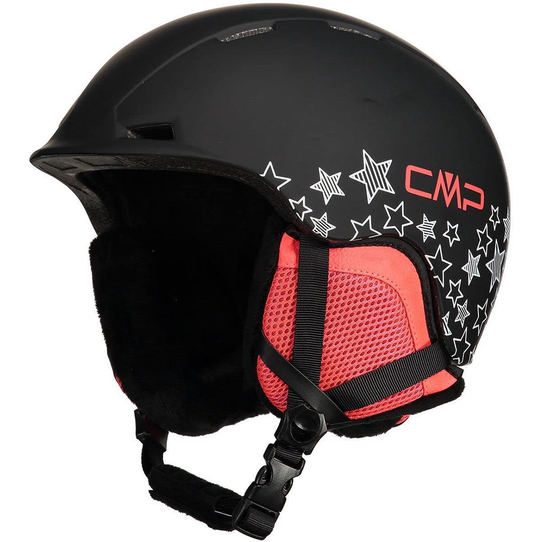 CMP Kinder Casco Da Sci E Snowboard Xj-4 Skihelm XS Schwarz, XS Schwarz