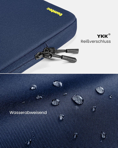 tomtoc 360° Tasche Hülle für 13 Zoll MacBook Air 2024-2018 M3/A3113 M2/A2681 M1/A2337, 13-Zoll MacBo