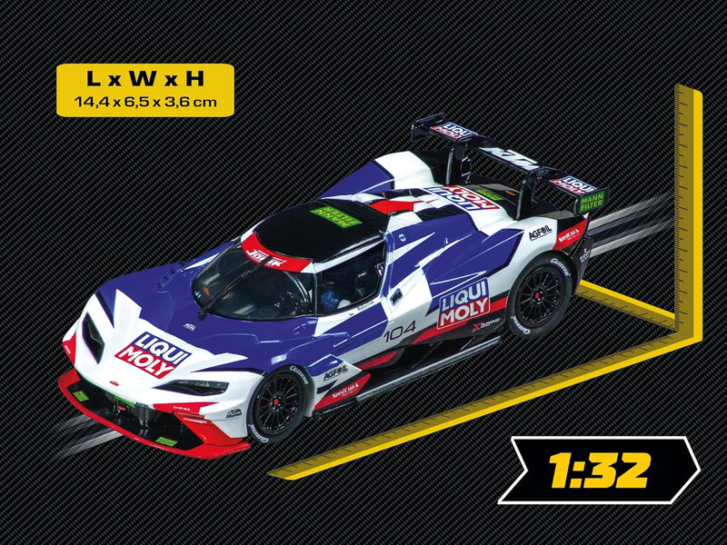 Carrera Digital 132 I KTM XIBOW GTX Liqui Moly No104 I Technische Highlights I Slotcar im Massstab 1