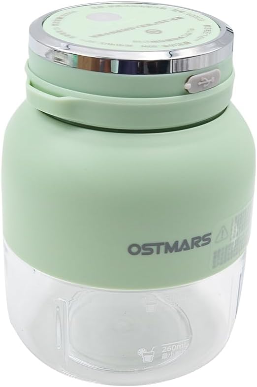 POFET Elektrischer Entsafter, tragbarer Mini-Mixer, Mixer für frische Säfte, Crush-EIS, Smoothies, S