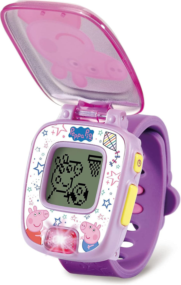 VTech 80-526004 Peppas Lernuhr Pink Lernuhr, M