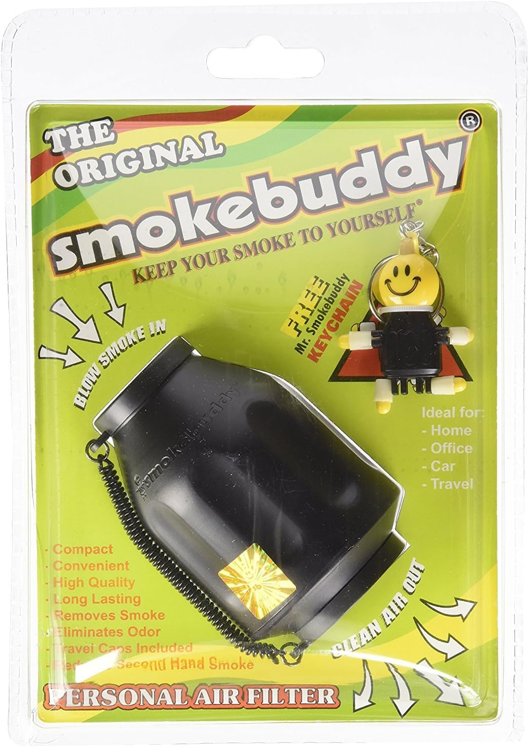 Smoke Buddy Black von Smoke Buddy by smokebuddy Schwarz, Schwarz