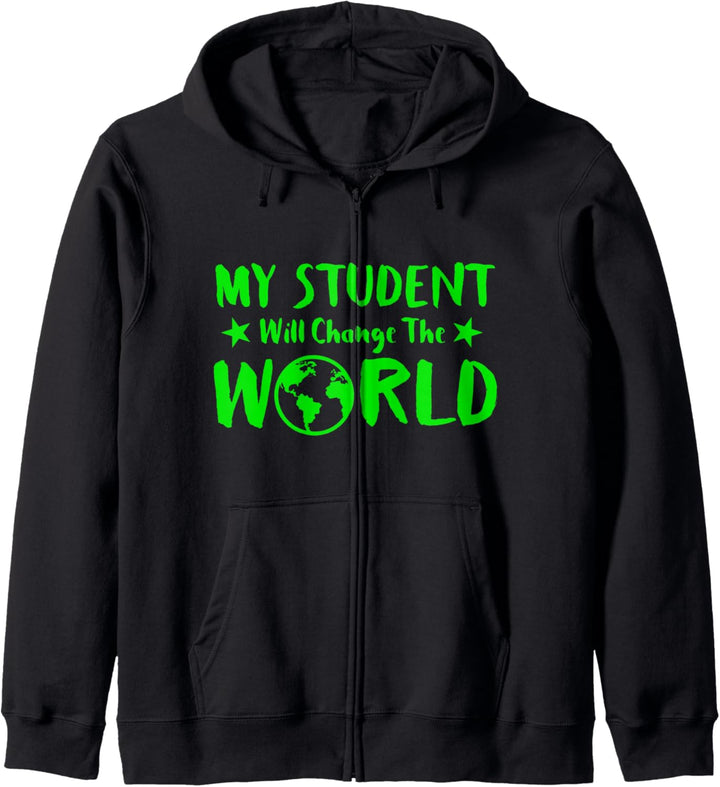 Earth Day 51. Jahrestag Schüler verändern die Welt Lehrer Kapuzenjacke