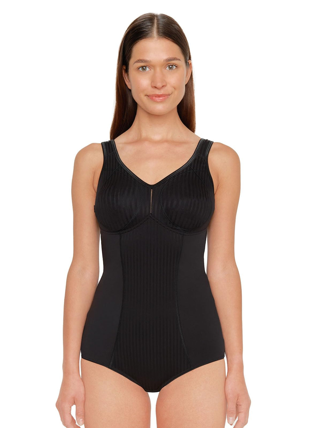 SUSA Body ohne Bügel Cremana / Body Shapewear Damen stark formend / Frauen Mieder / Softer Bodysuit
