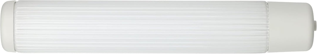 EGLO Wandlampe Bari 1, 2 flammige Spiegelleuchte mit Steckdose und Druckknopf, Wandleuchte aus Glas,
