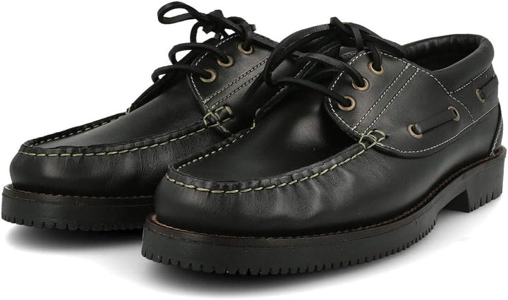 PAYMA - Herren Damen Kinder Bootsschuhe Segelschuhe Mokassins aus Seahorse Geölt Leder 3 Eye Classic