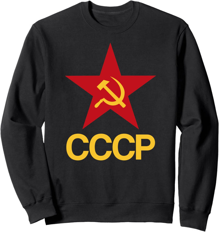 CCCP SSSR in Kyrillischer Schrift Russisch Sweatshirt