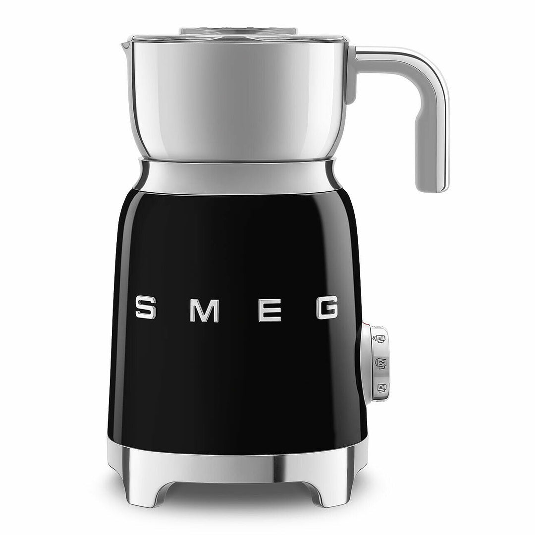 SMEG MFF11BLEU Milchschäumer, Plastic, Schwarz