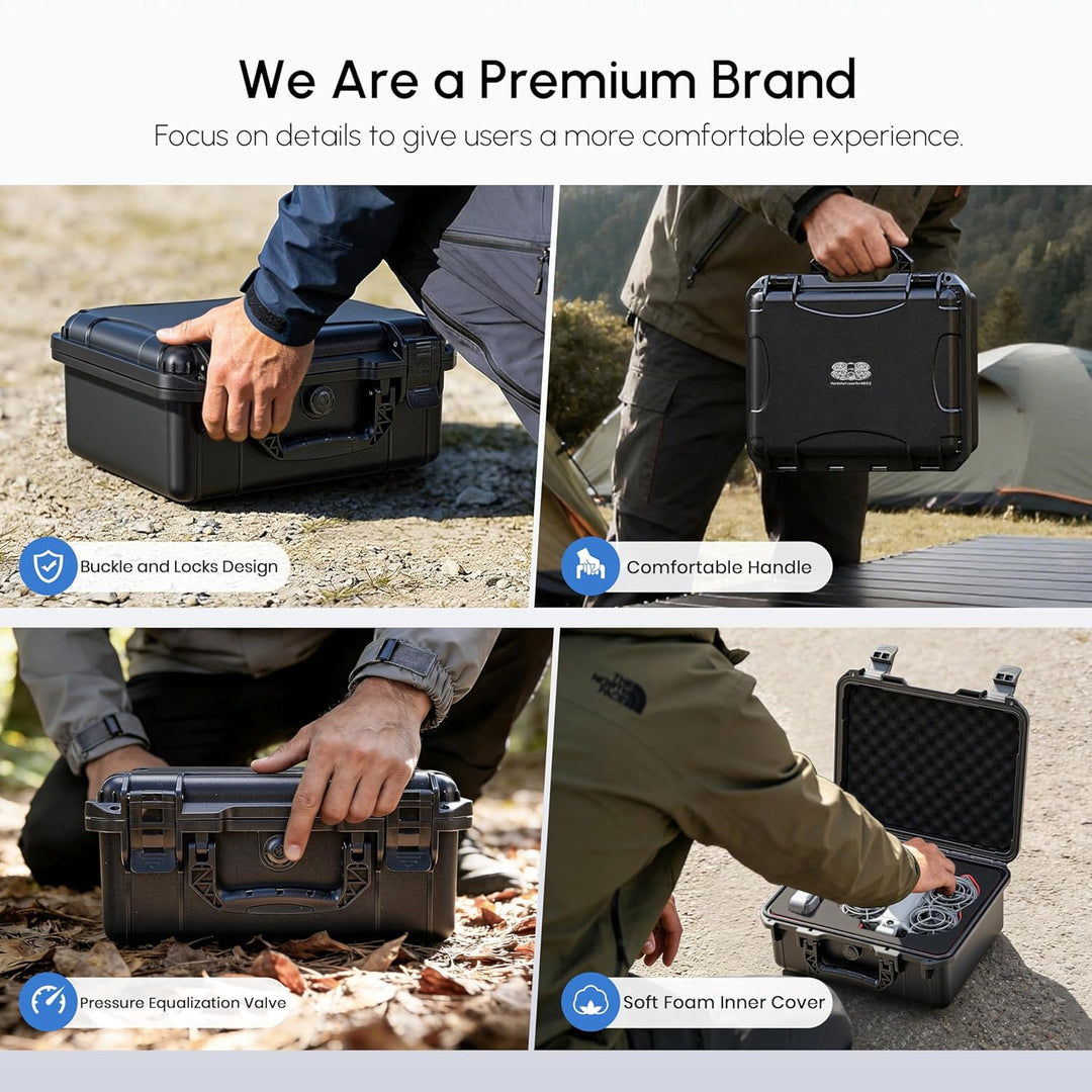 STARTRC Neo 2 Koffer,wasserdichte Hartschalen Tasche für DJI Neo 2 Fly More Combo Zubehör für RC-N C