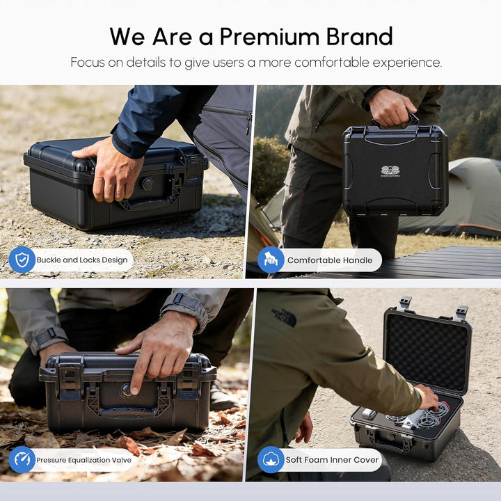 STARTRC Neo 2 Koffer,wasserdichte Hartschalen Tasche für DJI Neo 2 Fly More Combo Zubehör für RC-N C