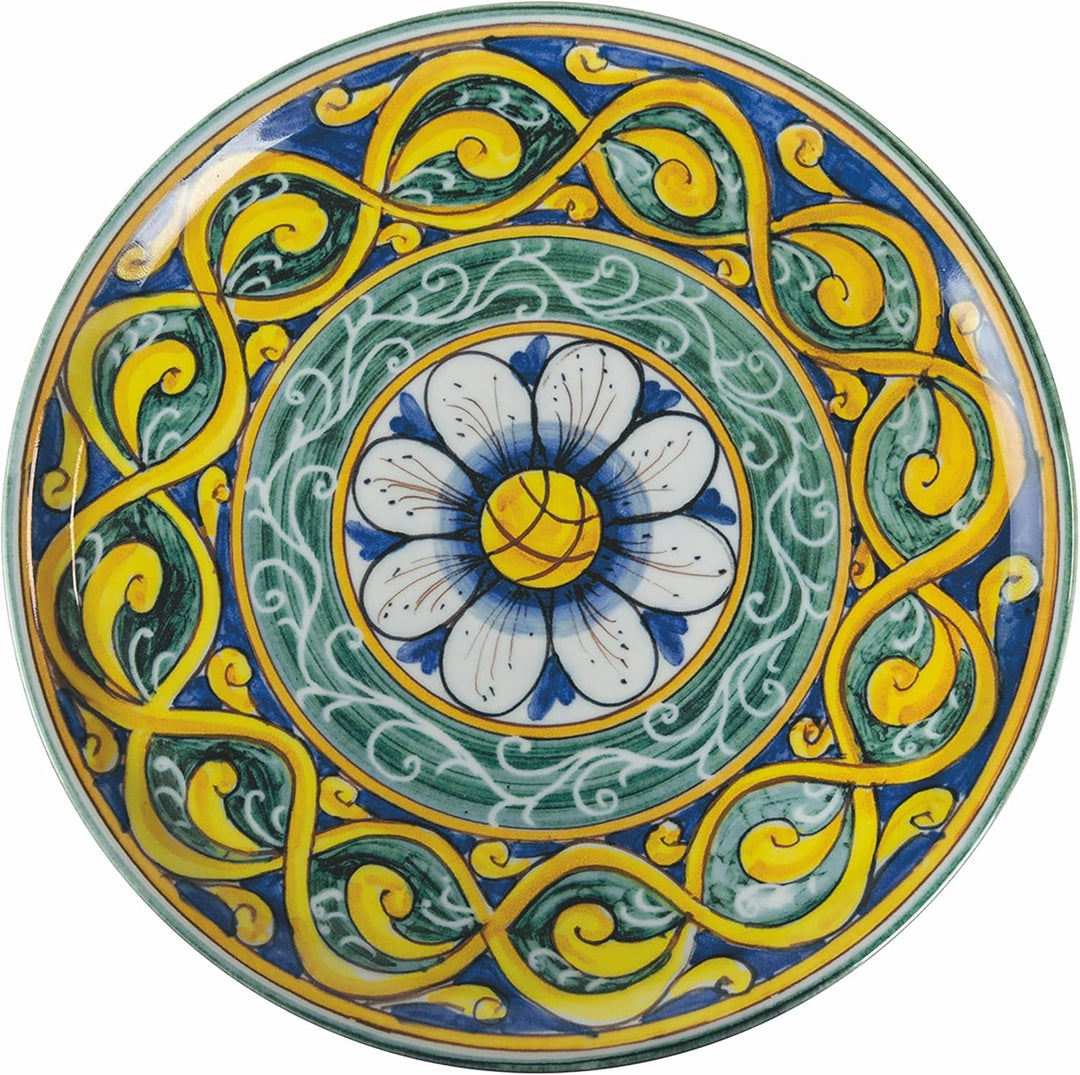 Villa d'Este Home Tivoli Set mit 3 Pizzatellern, 33 cm, aus Steinzeug (Made in Italy)