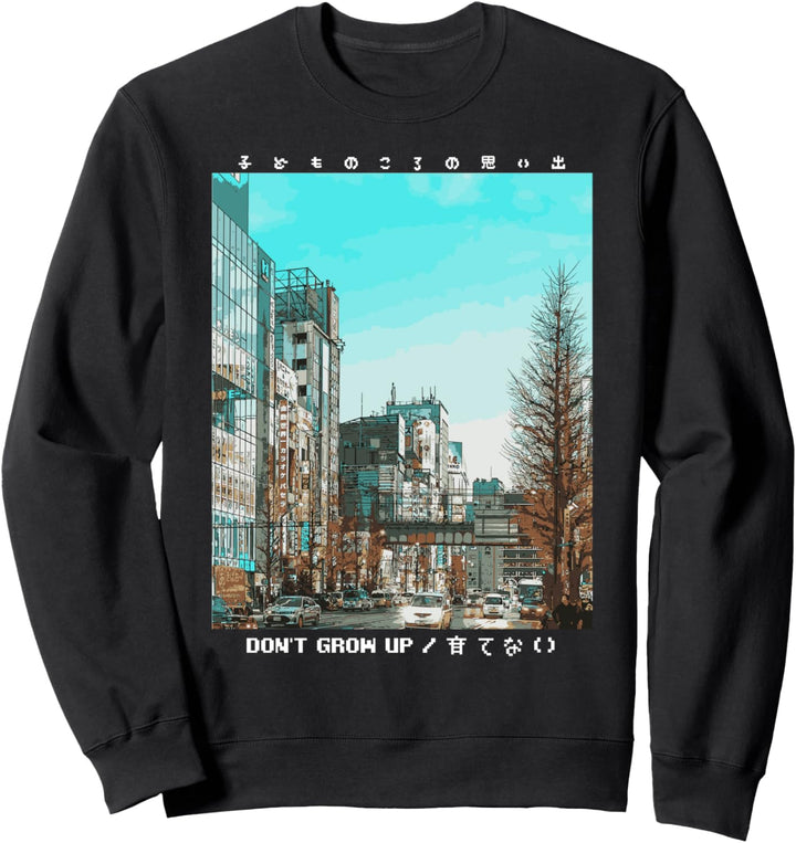 Japanese Cyberpunk Tokyo Streetwear Aesthetic Japan Lover Sweatshirt