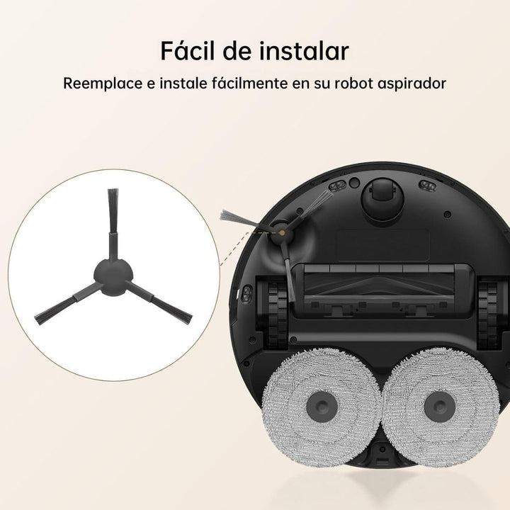 Dreame Ersatz-Seitenbürste für Dreame Staubsaugerroboter L10sProGen2///L10sUltraGen2/D20Plus/L40Ultr