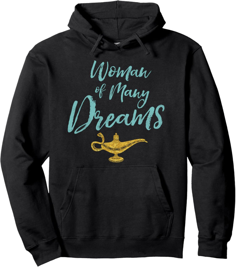 Disney Aladdin Live Action Woman Of Many Dreams Gold Lamp Pullover Hoodie