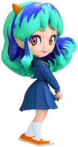 BANPRESTO URUSEI YATSURA - Lum - Q Posket 14cm Modern Lum - Uniform Ver. - (Ver. A), Modern Lum - Un