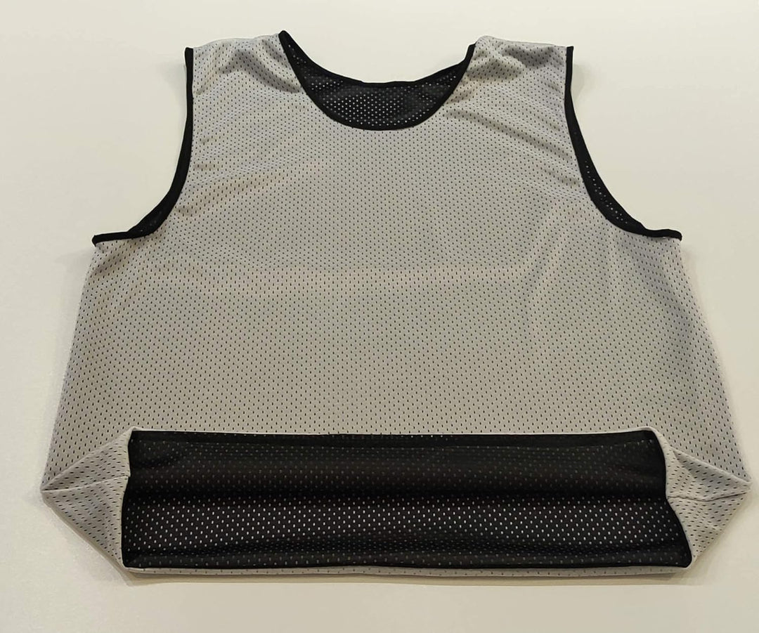 SPORTSBIBS 6X Fussball Leibchen für Kinder und Erwachsene - Set von 6 Stück - Wendeleibchen 2-Farbig