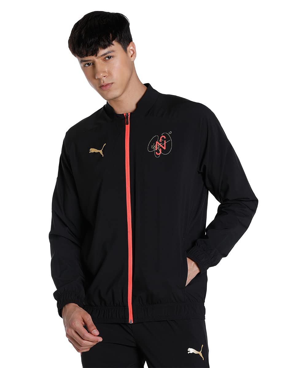 PUMA Fussball - Textilien - Jacken Neymar Jr Diamond Woven Jacke L Schwarz, L Schwarz