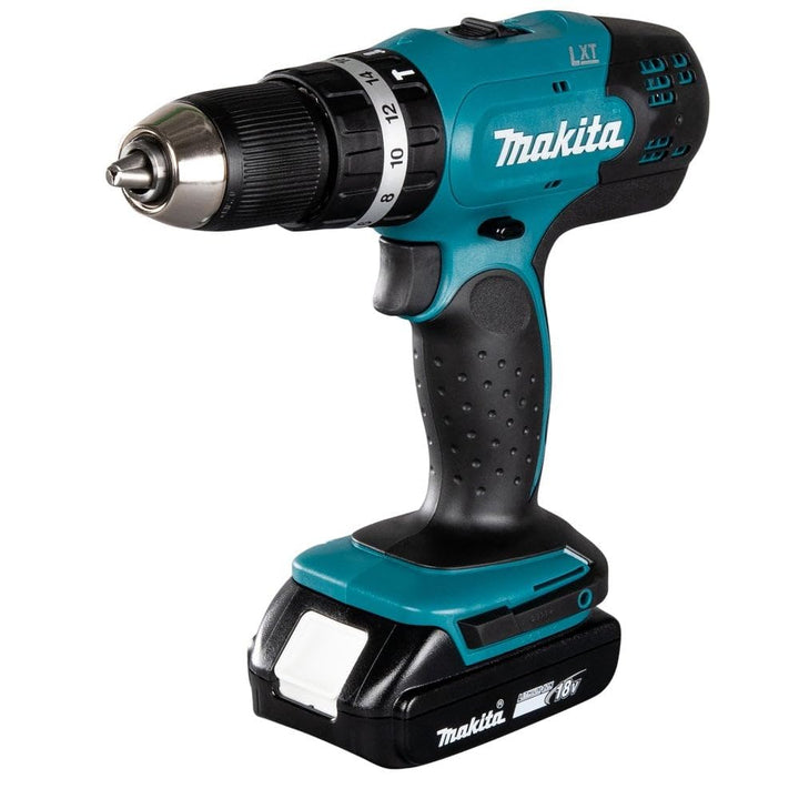 Makita DHP453ZJ 18V LXT Kombibohrer (nur Körper) im MakPac-Koffer