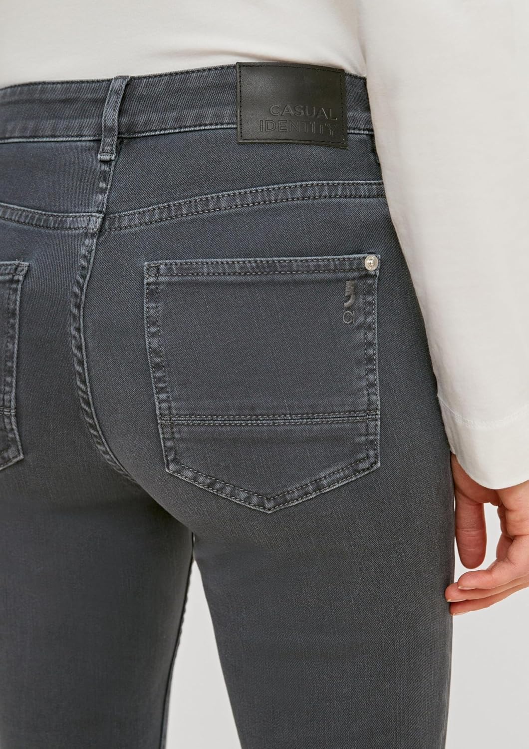comma Damen Hose 32W Lang 9582, 32W