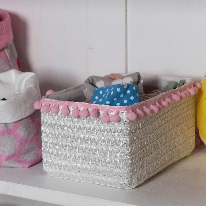 Kela 21780 Korb-Set 5tlg, Unterschiedliche Grössen, PP-Kunststoff, Rimossa, Schwarz 5-teilig Schwarz