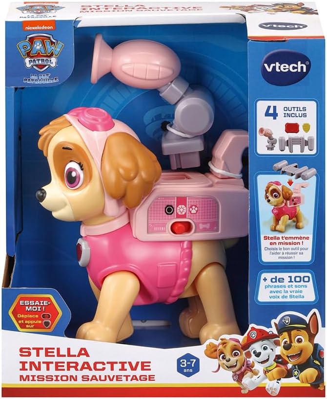 VTech 563205 Pat Patouille Figur, Rosa