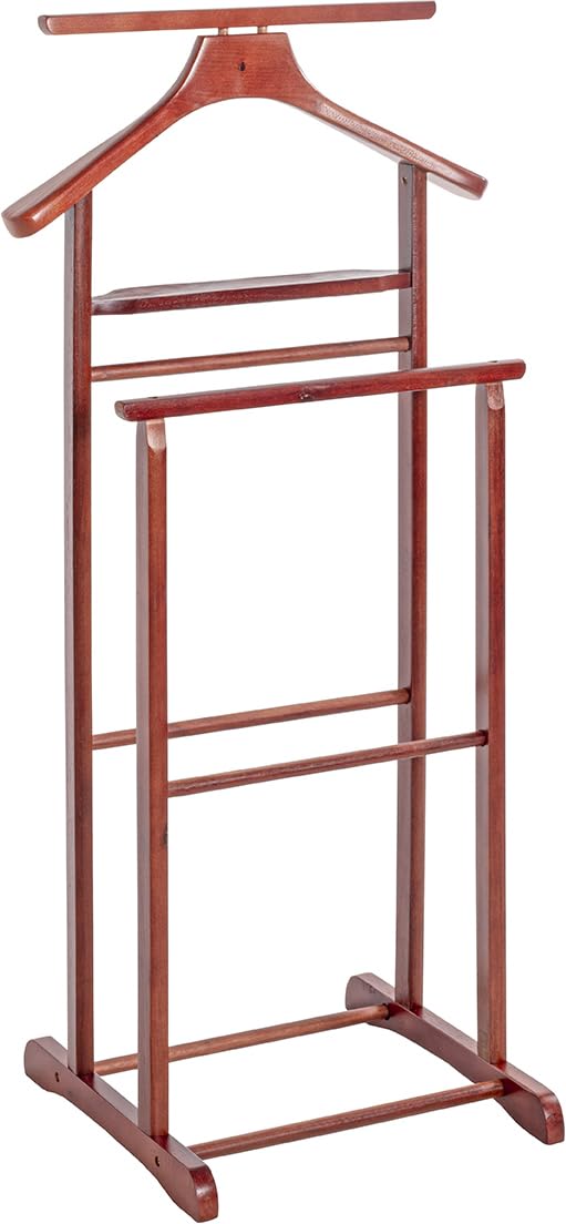 HAKU Möbel 30669 Herrendiener 47 x 36 x 102 cm, kirsche Kirsche 47 x 36 x 102