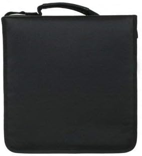 GOODS+GADGETS CD-Wallet/Mappe & DVD-Tasche aus robustem Nylon und Zwischenseiten aus Stoff, Disc-Org