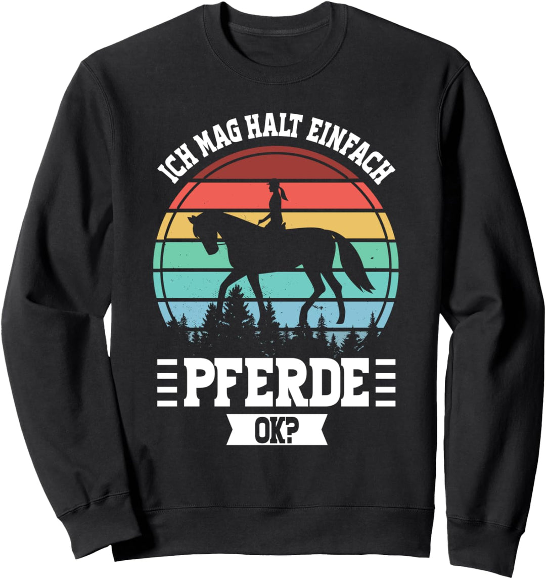 Pferde Pferde Reitsport Sweatshirt