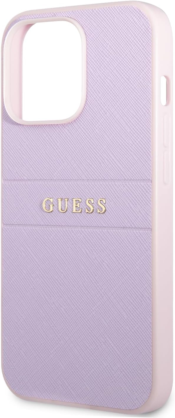 Guess GUHCP13XPSASBPU Hülle für iPhone 13 Pro Max 6,7" violett/Purple hardcase S