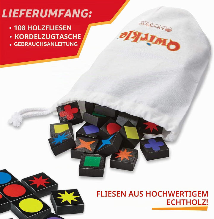 Qwirkle (englische Version) Qwirkle UK Alte Version, Qwirkle UK Alte Version
