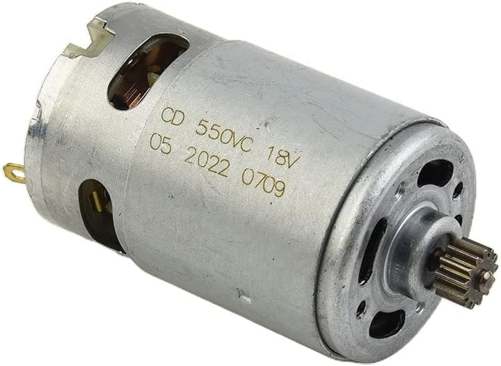 Elektrischer Bohrmotor, RS550 Motor 13 Zähne Ersatz für Bosch Akku-Bohrschrauber GSB/GSR120-LI 18V E