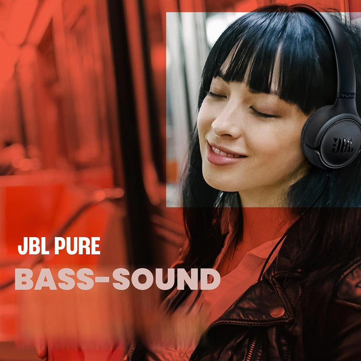 JBL Tune 530 Comfort-Fit Wired On Ear Kopfhörer mit Mikrofon, JBL Reiner Bass-Sound, EQ-Voreinstellu