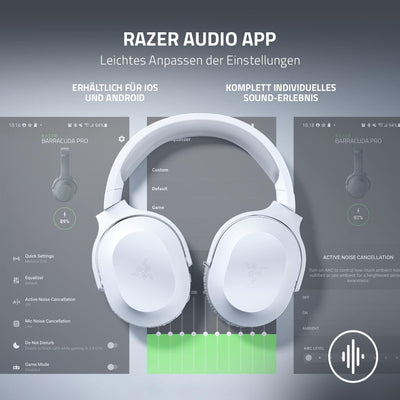 Razer Barracuda X - Kabelloses Multiplattform-Headset für Gaming und Mobile Geräte (SmartSwitch Dual