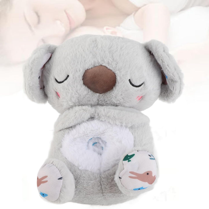 Schlummer Koala Kuscheltier mit Musik, Licht & Rhythmischen Atembewegungen, Atmendes Kuscheltier, An